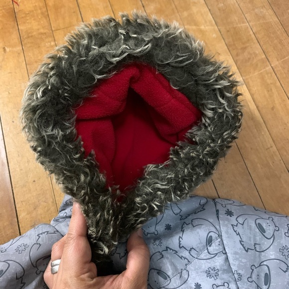 unisex extrem infant/ baby snow suit in gray and red - Picture 14 of 15